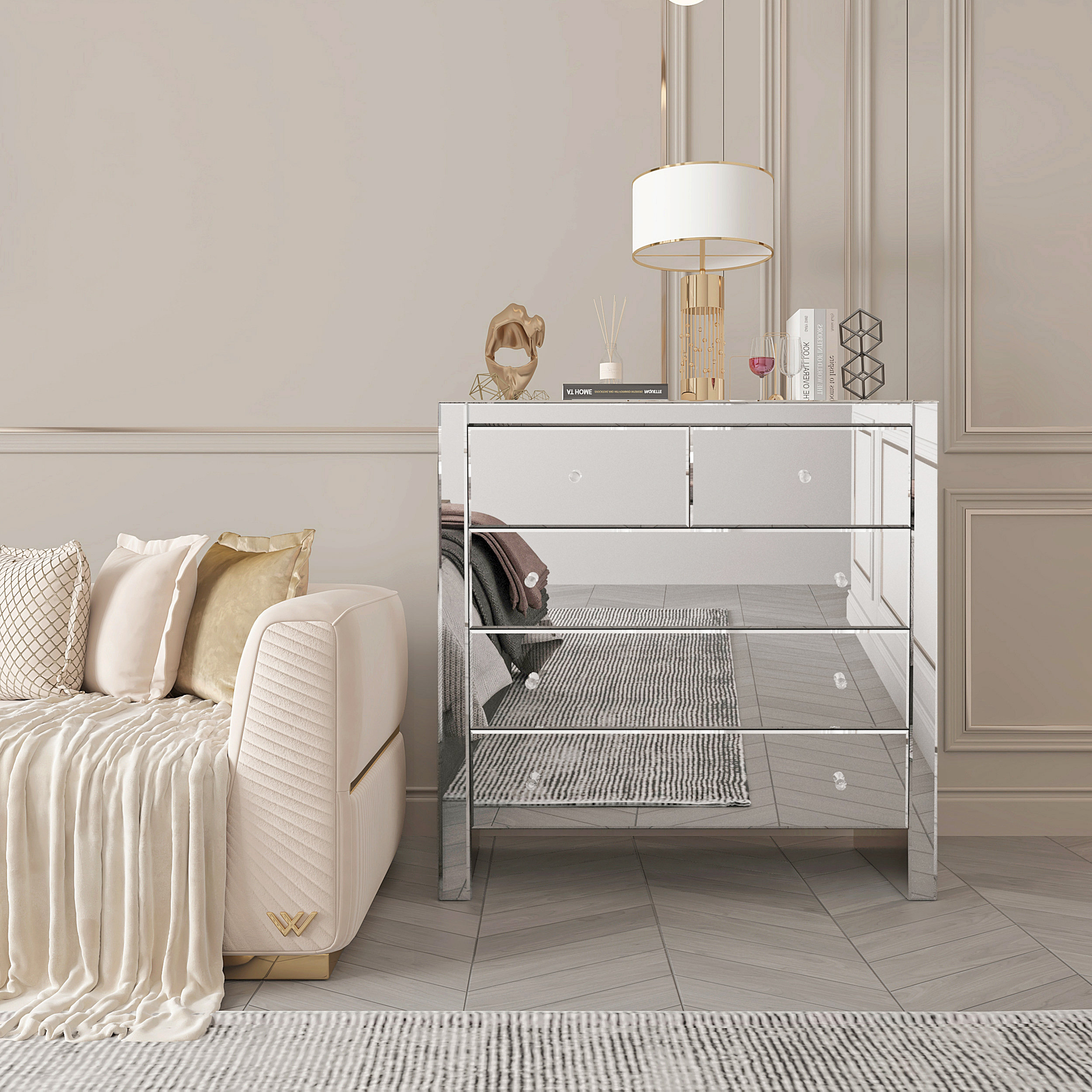 Mercer41 Kentasia 5 Drawer 35